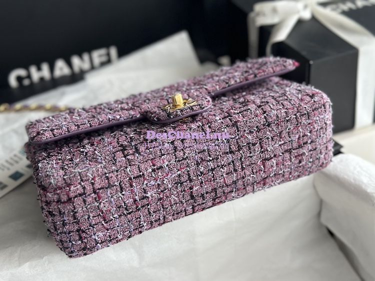pastel purple chanel bag