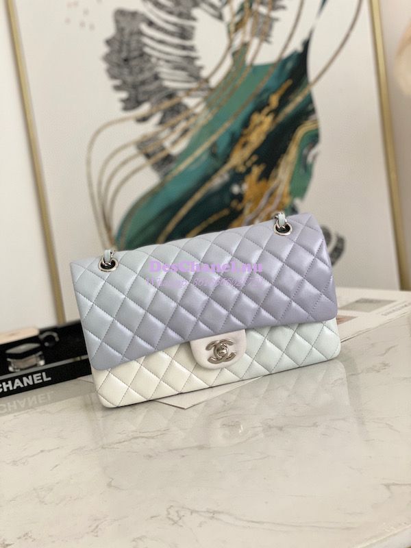 Chanel Light Beige Quilted Caviar Classic Medium Double Flap Bag - Yoogi's  Closet