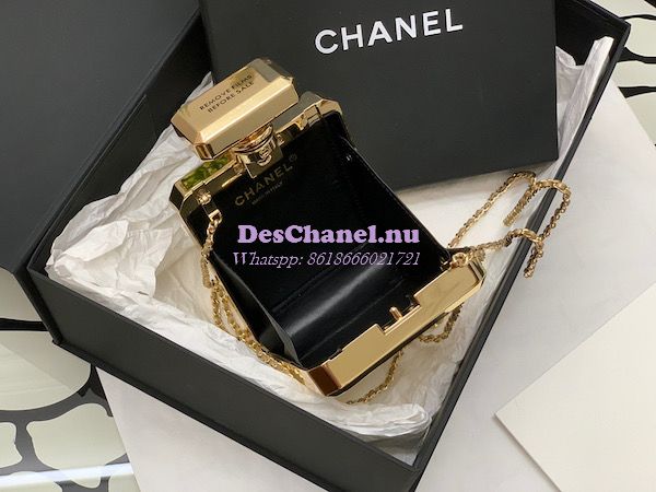Replica Chanel Limited Edition Evening Bag Metal Perfume Clutch AS3264