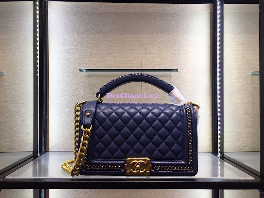 Replica Chanel Coco Charms Pouch in Lambskin AP1957 Black