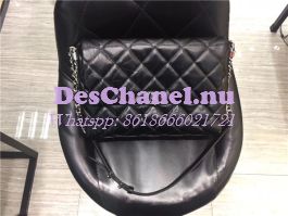 silver chain chanel bag authentic