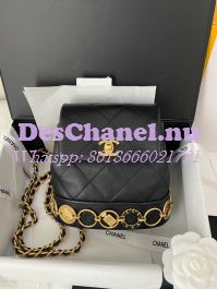 Replica Chanel Small Backpack in Calfskin AS4275 Black