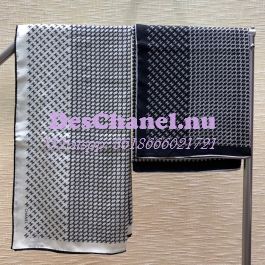 Replica Chanel Square Scarf Wool & Cashmere with CC AA7691