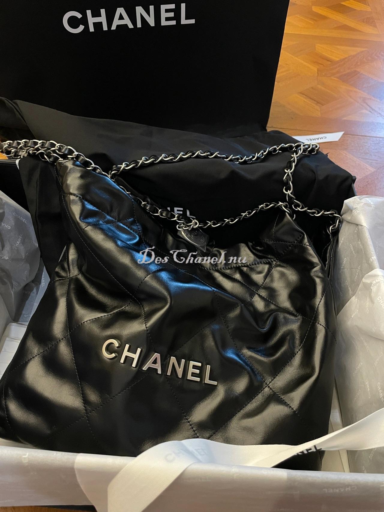 Replica Chanel 22SS Bucket Bag in Caviar AS3176 Light Blue